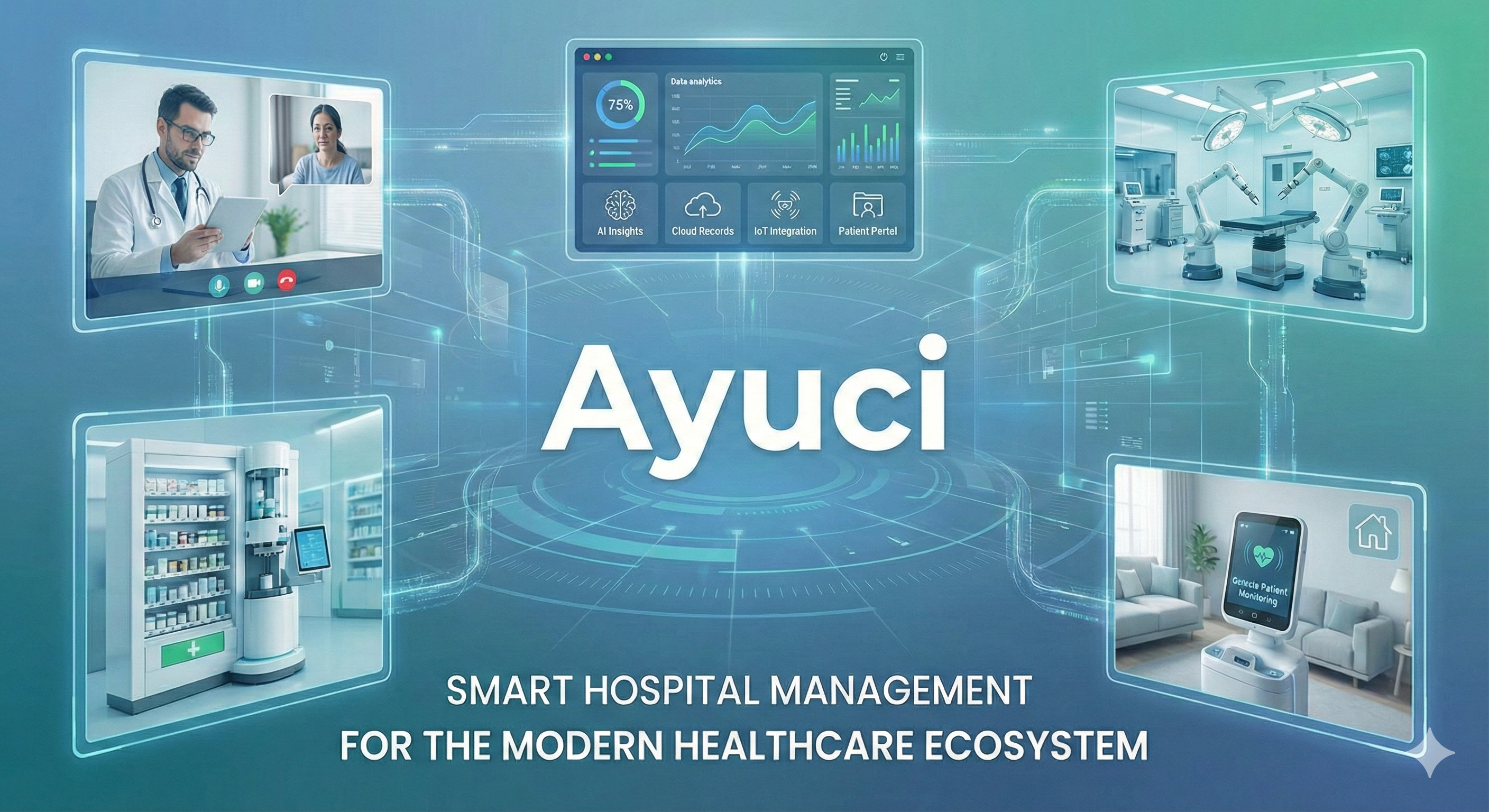 Ayuci – Smart Hospital Management for the Modern Healthcare Ecosystem